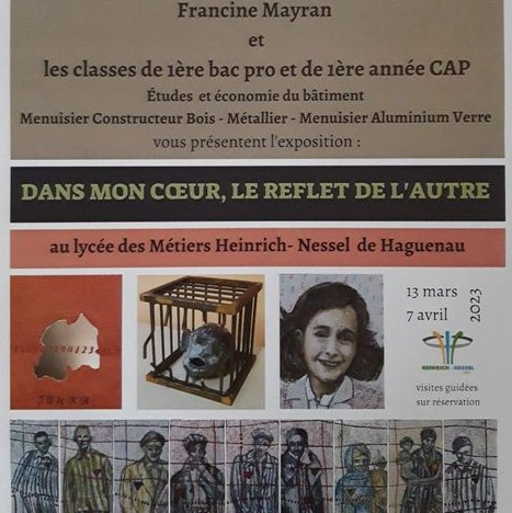 HAGUENAU. Lycée professionnel Heinrich Nessel. Exposition 